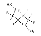 3492-10-2 1,4-Bis-methylmercapto-octafluorbutan