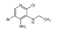 5-溴-2-氯-n3-乙基吡啶-3,4-二胺