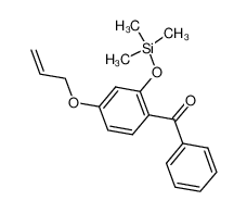 phenyl-(4-prop-2-enoxy-2-trimethylsilyloxyphenyl)methanone 106359-89-1