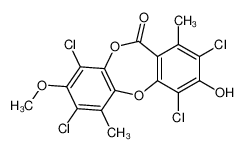 527-93-5 structure, C16H10Cl4O5