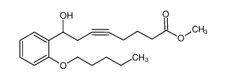 868526-38-9 methyl 8-(2-hexylphenyl)-8-hydroxyoct-5-ynoate