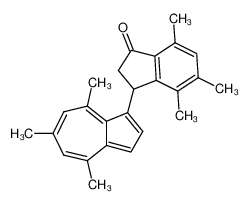 91813-97-7 2,3-dihydro-4,5,7-trimethyl-3-(4,6,8-trimethyl-1-azulenyl)-1H-inden-1-one