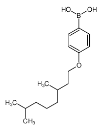 [4-(3,7-dimethyloctoxy)phenyl]boronic acid 209673-75-6