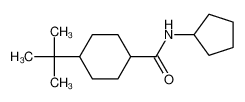 Cyclohexanecarboxamide, N-cyclopentyl-4-(1,1-dimethylethyl)- (9CI) 515859-89-9