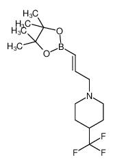 865652-21-7 structure, C15H25BF3NO2