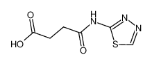 4-oxo-4-(1,3,4-thiadiazol-2-ylamino)butanoic acid 26861-97-2