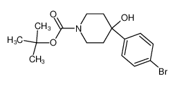 tert-butyl 4-(4-bromophenyl)-4-hydroxypiperidine-1-carboxylate 163209-96-9