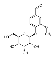 4-(beta-D-葡萄糖基)-3-甲氧基苯甲醛