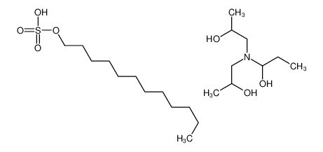 66161-60-2 structure, C21H47NO7S