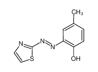 2-(2-噻唑基偶氮)对甲酚