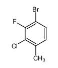 1-Bromo-3-chloro-2-fluoro-4-methylbenzene 909122-21-0