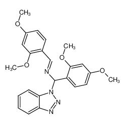 137406-93-0 spectrum, N-((1H-benzo[d][1,2,3]triazol-1-yl)(2,4-dimethoxyphenyl)methyl)-1-(2,4-dimethoxyphenyl)methanimine