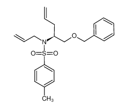 919116-86-2 (2S)-N-allyl-N-(1-benzyloxymethyl-but-3-enyl)-4-methyl-benzenesulfonamide