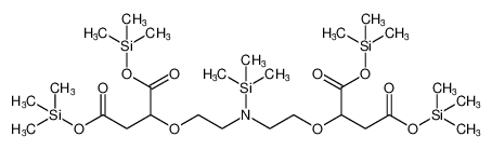 tetrakis(trimethylsilyl) 2,2'-((((trimethylsilyl)azanediyl)bis(ethane-2,1-diyl))bis(oxy))disuccinate