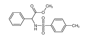 Methyl 2-{[(4-methylphenyl)sulfonyl]amino}-2-phenylacetate 1233-56-3