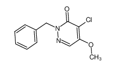 2-苄基-4-氯-5-甲氧基-3(2H-)-吡嗪酮