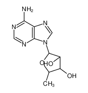 4152-76-5 structure, C10H13N5O3