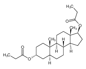 雄甾烷-3,17-二醇二丙酸酯