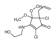 141917-54-6 structure, C12H17Cl2NO4