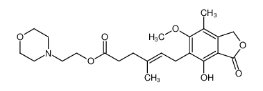 Mycophenolate mofetil 115007-34-6