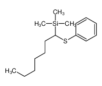 62418-58-0 structure, C16H28SSi