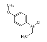 61130-95-8 chloro-ethyl-(4-methoxyphenyl)arsane
