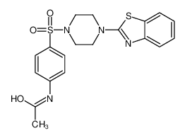 606118-05-2 structure, C19H20N4O3S2