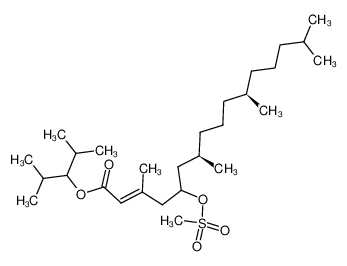 679841-68-0 structure, C28H54O5S