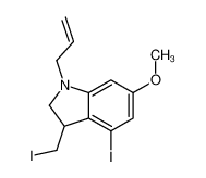 144085-18-7 structure, C13H15I2NO