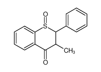 29976-40-7 3-Methyl-2-phenylthiochroman-4-on-1-oxid