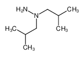 16596-38-6 spectrum, 1,1-bis(2-methylpropyl)hydrazine