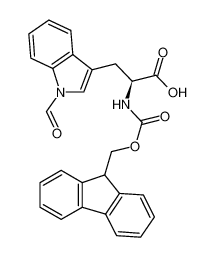 (2S)-2-(9H-fluoren-9-ylmethoxycarbonylamino)-3-(1-formylindol-3-yl)propanoic acid 152338-45-9