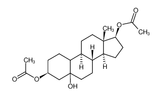 35950-79-9 spectrum, Oestran-3β,5β,17β-triol-3,17-diacetat