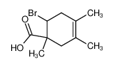 103441-54-9 spectrum, 6-bromo-1,3,4-trimethyl-cyclohex-3-enecarboxylic acid