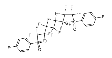 129775-45-7 spectrum, 1,8-bis-(4-fluorophenylsulfonyl)perfluorooctane