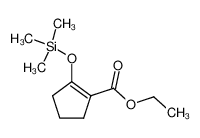 17962-60-6 spectrum, 1-Trimethylsiloxy-2-aethoxycarbonyl-cyclopenten-(1)