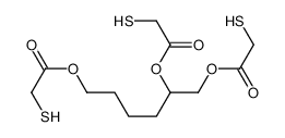 5,6-bis[(2-sulfanylacetyl)oxy]hexyl 2-sulfanylacetate 19759-80-9