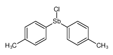 87856-04-0 structure, C14H14ClSb