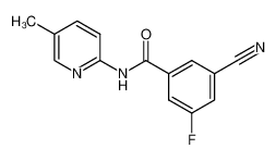 1309921-01-4 structure, C14H10FN3O