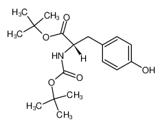 (S)-tert-butyl 2-((tert-butoxycarbonyl)amino)-3-(4-hydroxyphenyl)propanoate 18938-60-8