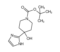 tert-butyl 4-hydroxy-4-(1H-imidazol-2-yl)piperidine-1-carboxylate 158654-95-6