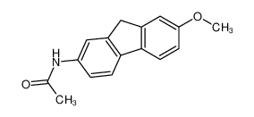 16690-44-1 spectrum, N-(7-methoxy-9H-fluoren-2-yl)acetamide