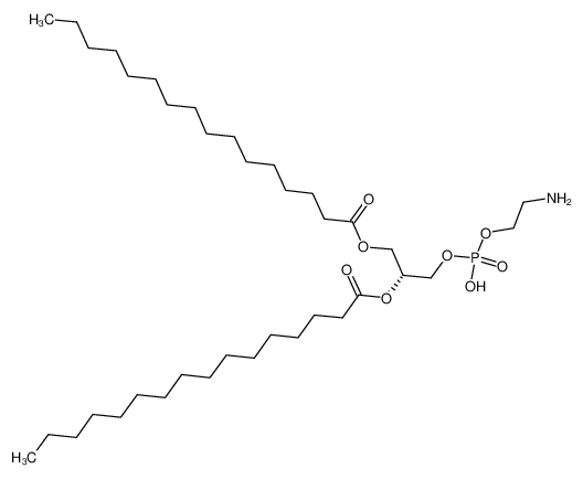 1,2-dihexadecanoyl-sn-glycero-3-phosphoethanolamine 923-61-5