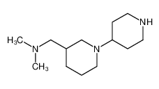 N,N-dimethyl-1-(1-piperidin-4-ylpiperidin-3-yl)methanamine