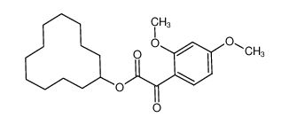 164167-33-3 Cyclododecyl (2,4-dimethoxybenzoyl)formate