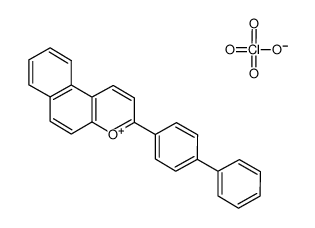 3-(BIPHENYL-4-YL)-3H-BENZO[F]CHROMYLIUM PERCHLORATE 126634-31-9