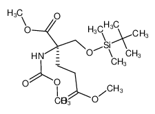 1072118-40-1 structure, C16H31NO7Si