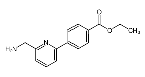 102676-40-4 spectrum, 6-(aminomethyl)-2-<4-(ethoxycarbonyl)phenyl>pyridine