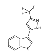 4099-11-0 structure, C12H7F3N2S