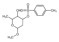 (3-hydroxy-6-methoxy-2-methyloxan-4-yl) 4-methylbenzenesulfonate 18981-61-8